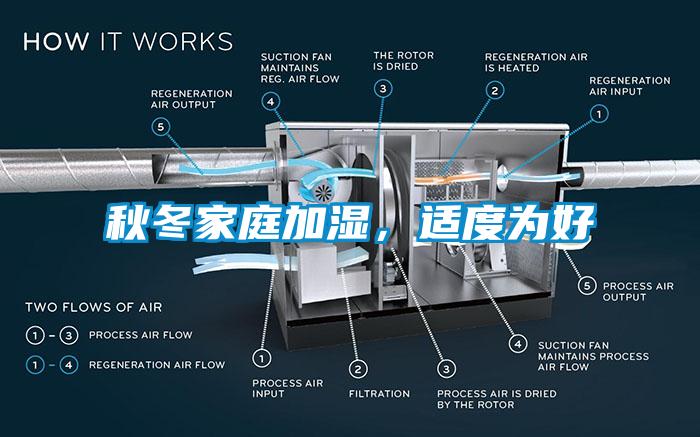 秋冬家庭加濕，適度為好