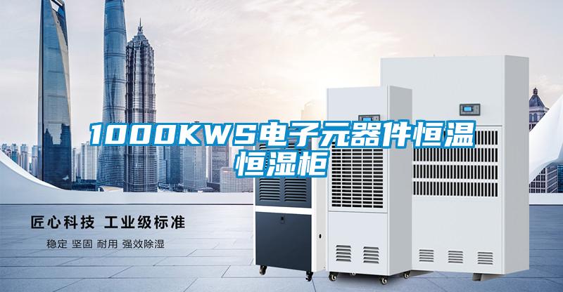 1000KWS電子元器件恒溫恒濕櫃