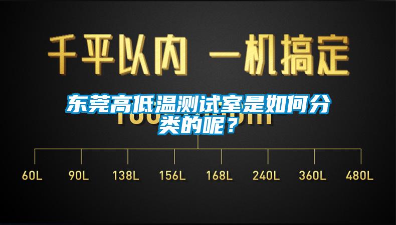 東莞高低溫測試室是如何分類的呢？