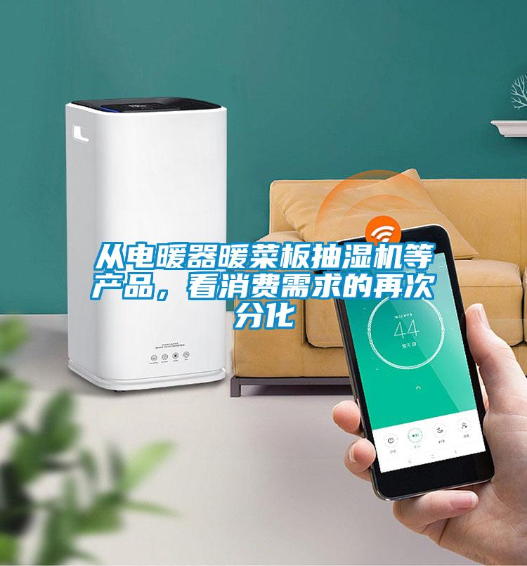 從電暖器暖菜板抽濕機等產品，看消費需求的再次分化