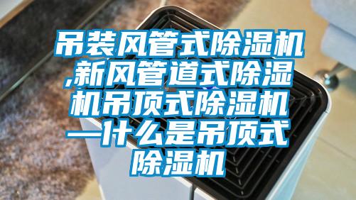 吊裝風管式草莓视频下载网址,新風管道式草莓视频下载网址吊頂式草莓视频下载网址—什麽是吊頂式草莓视频下载网址