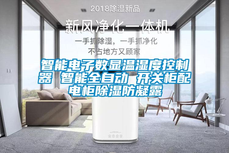 智能電子數顯溫濕度控製器 智能全自動 開關櫃配電櫃除濕防凝露