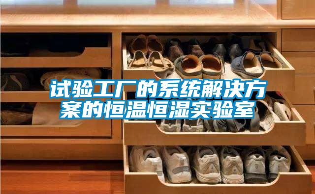 試驗工廠的係統草莓视频下载IOS的恒溫恒濕實驗室